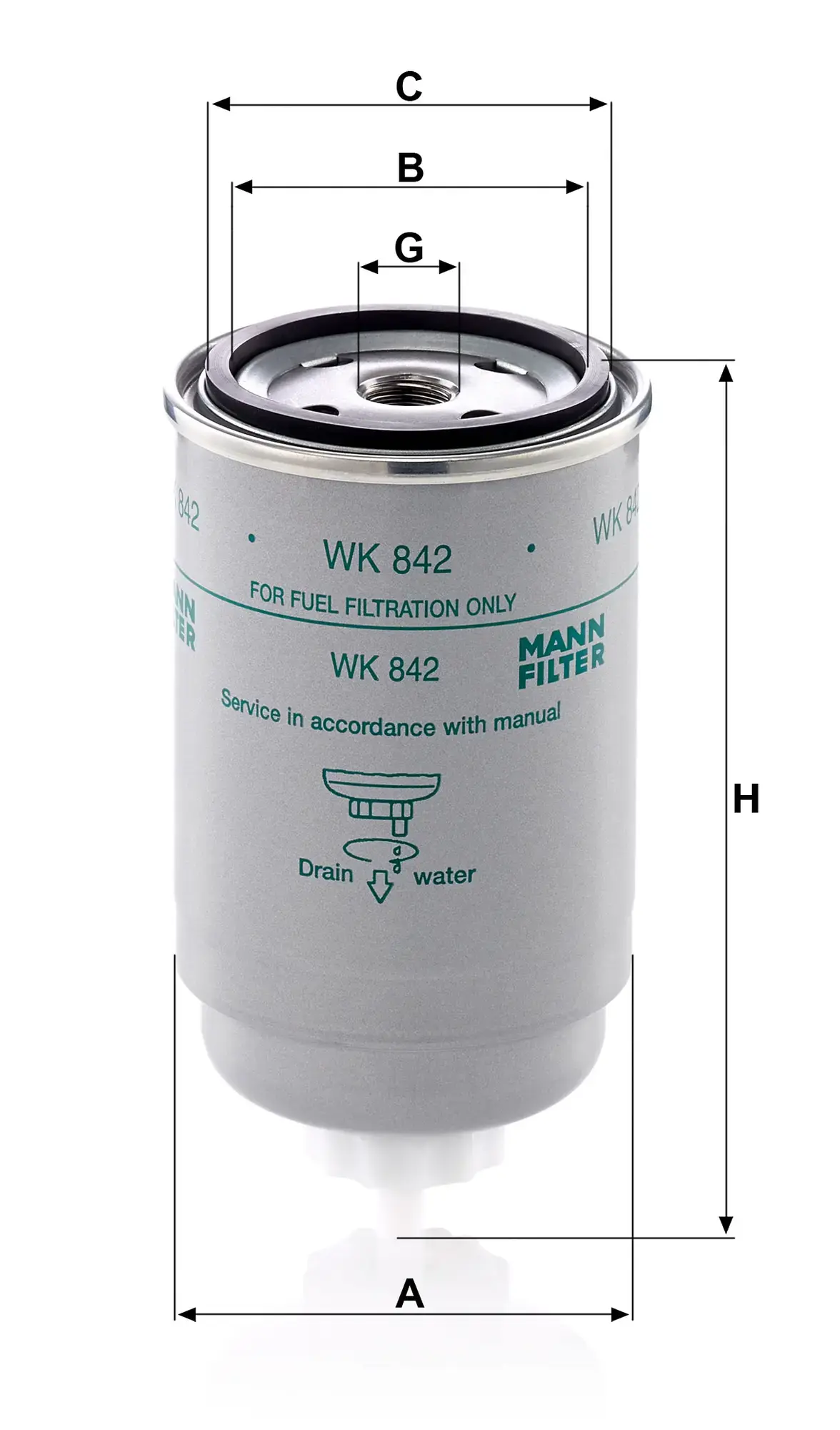 MANN-FILTER Fuel Filter
