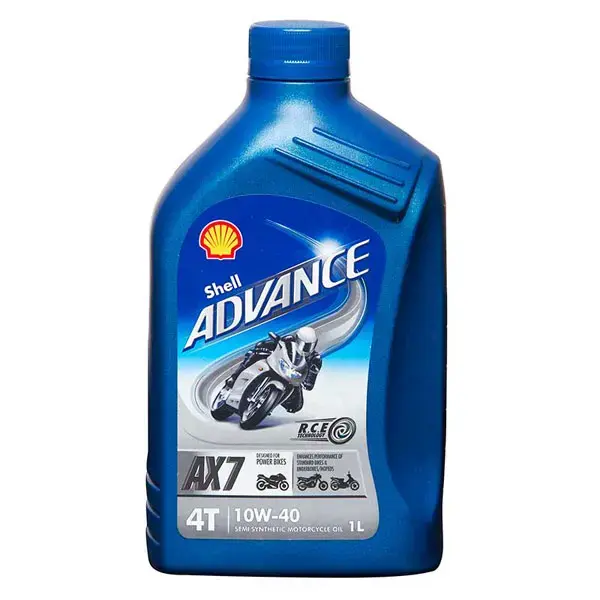 Shell Advance 4T 10W-40 AX7 Motorcycle 4 Stroke - 1Ltr