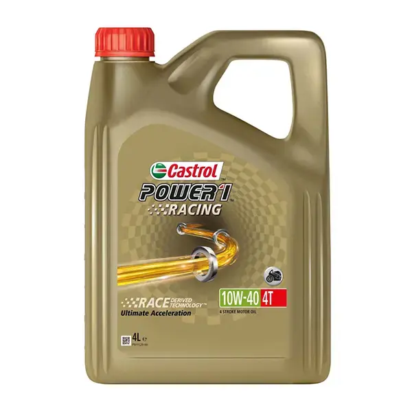 Castrol Power1 10W-40 Racing 4T Motorcycle 4 Stroke - 4Ltr