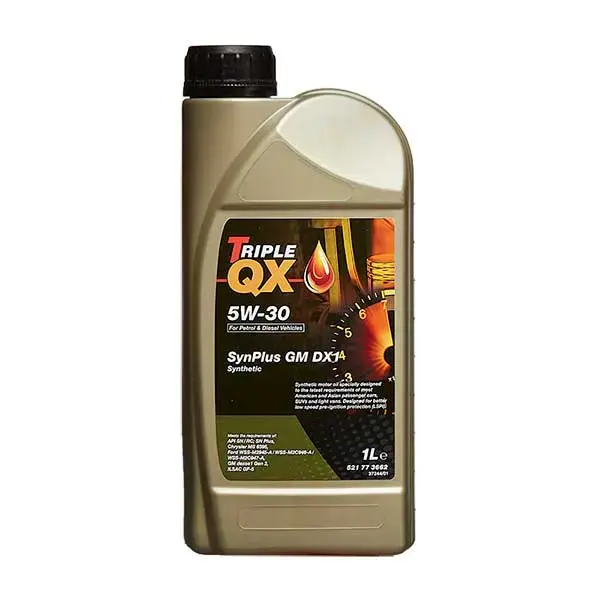 Triple QX SynPlus Engine Oil 5W-30 GM Dexos1 - 1Ltr