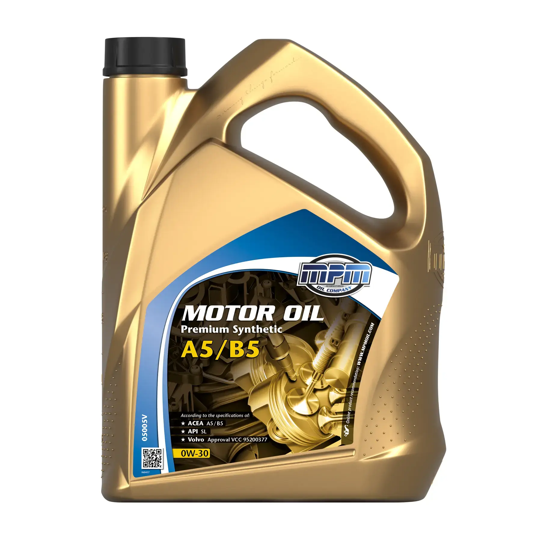 MPM Oil 0W-30 Premium Synthetic A5/B5 5L
