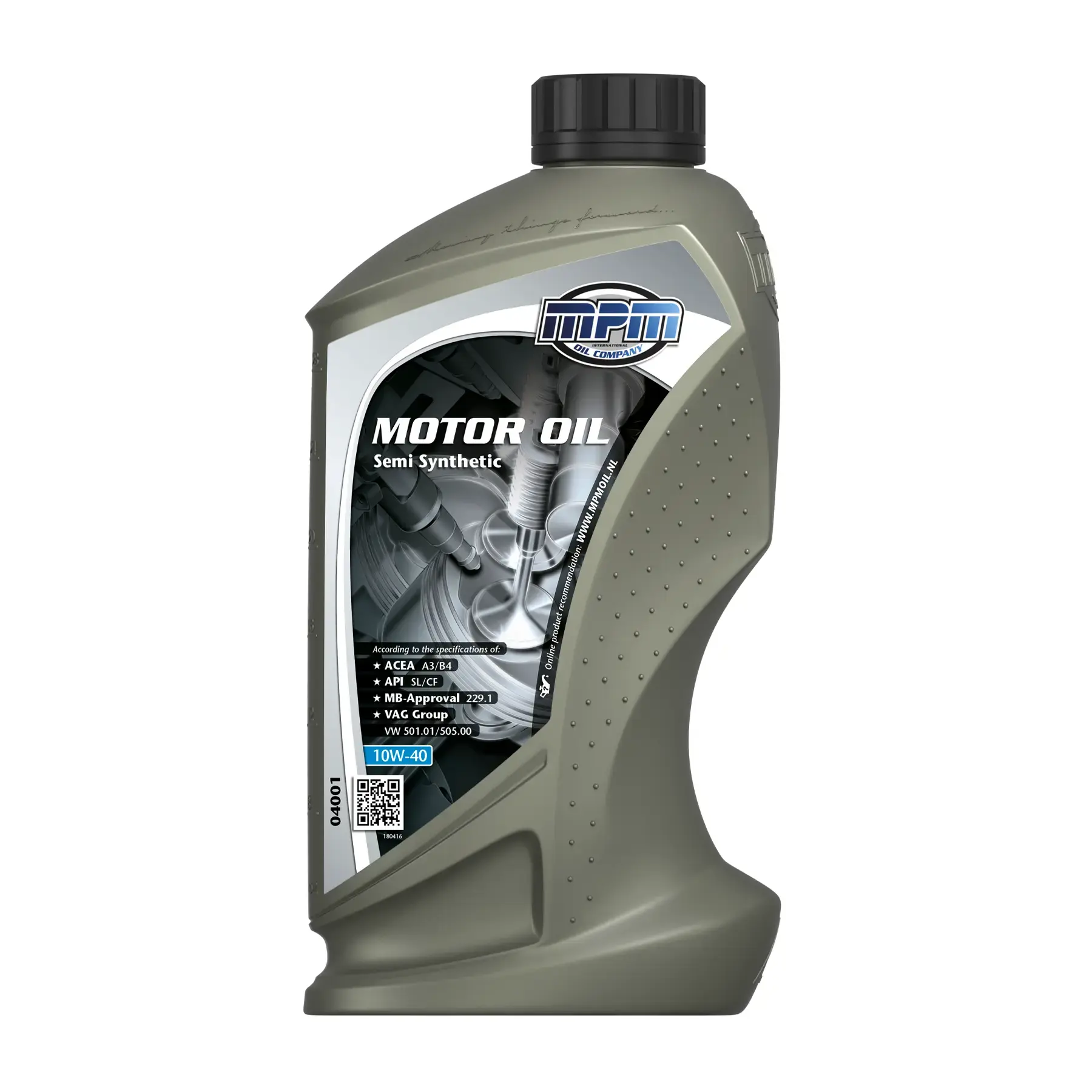 MPM Oil 10W-40 Semi Synthetic 1L