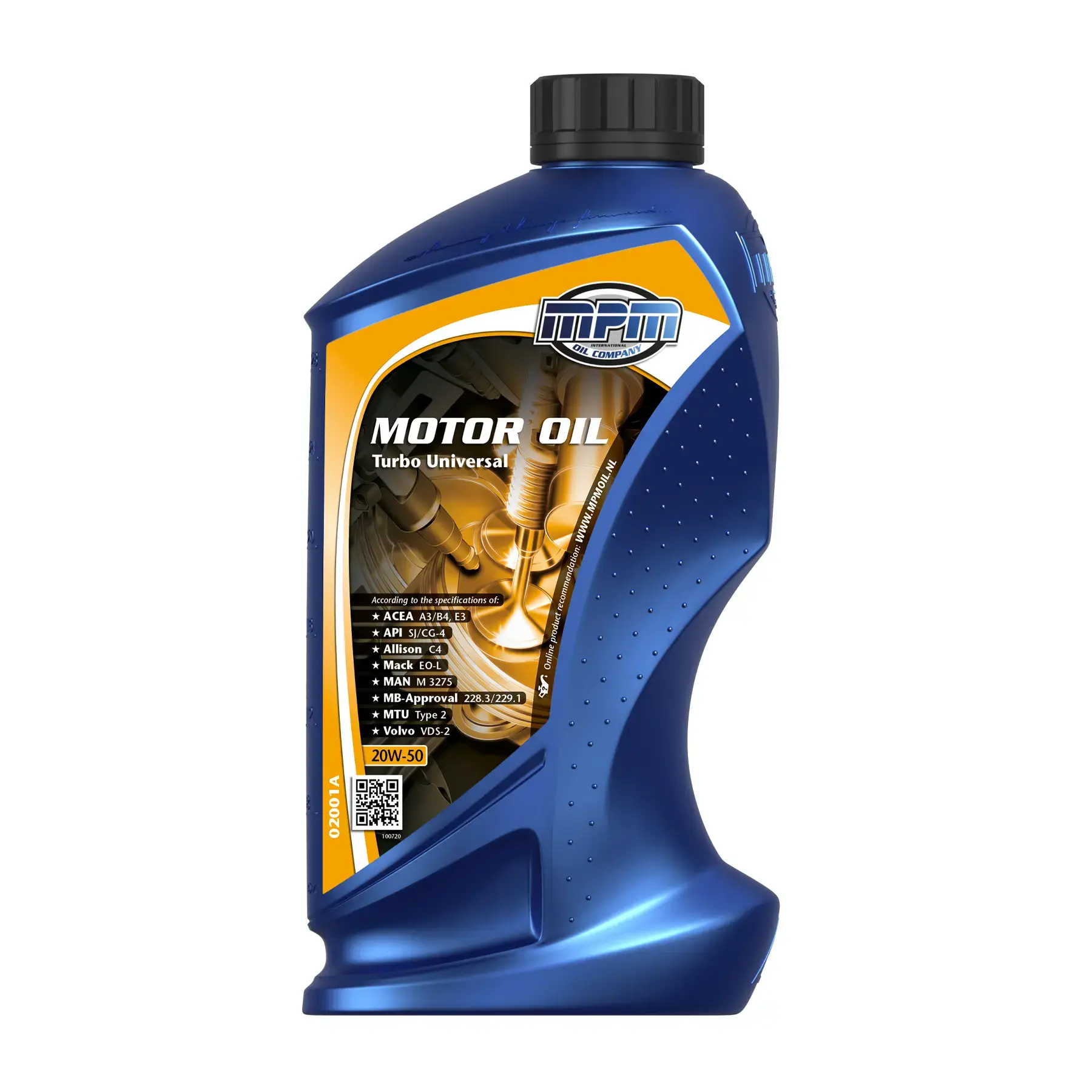 MPM Oil 20W-50 Turbo Universal 1L