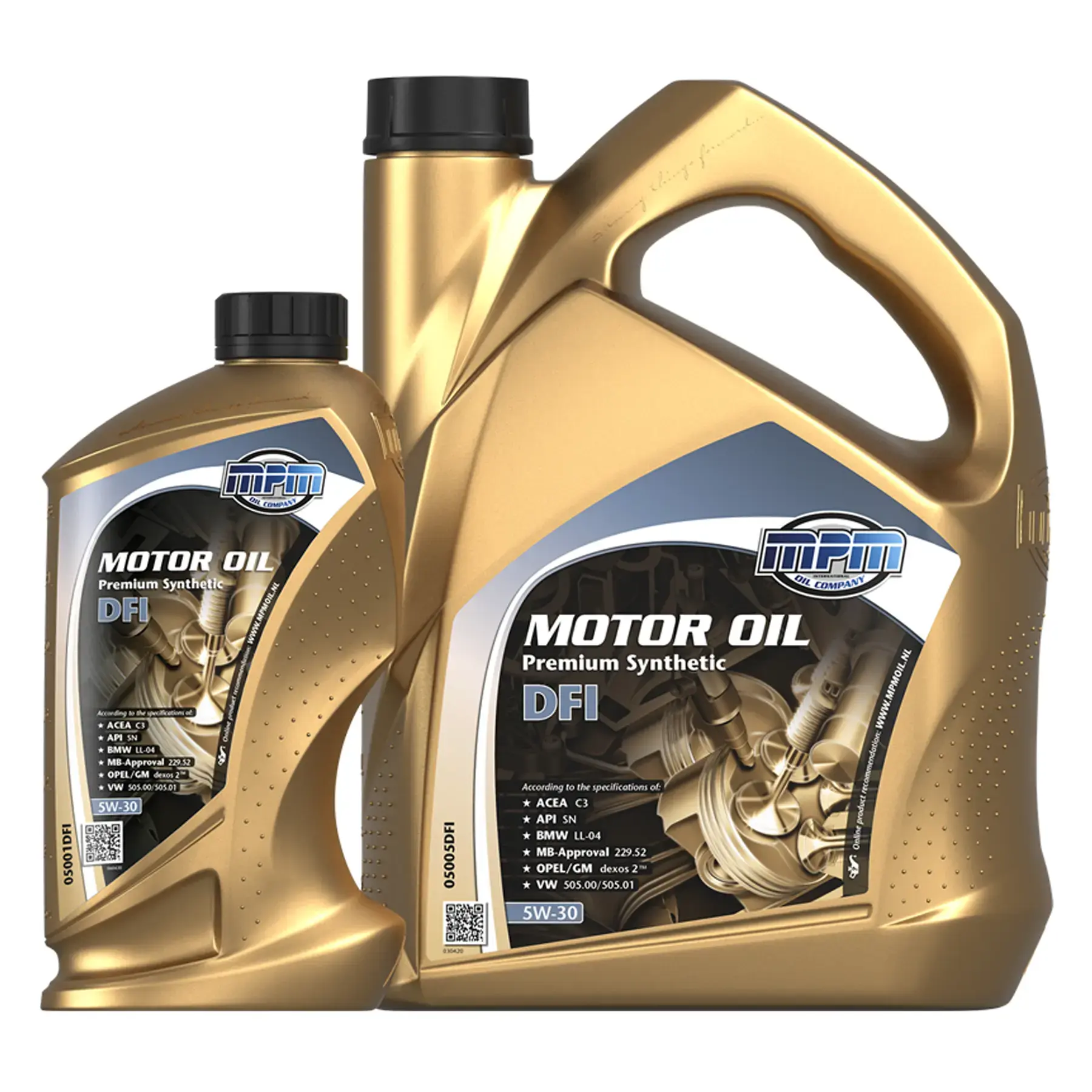 MPM Oil 5W-30 Premium Synthetic DFI 5L