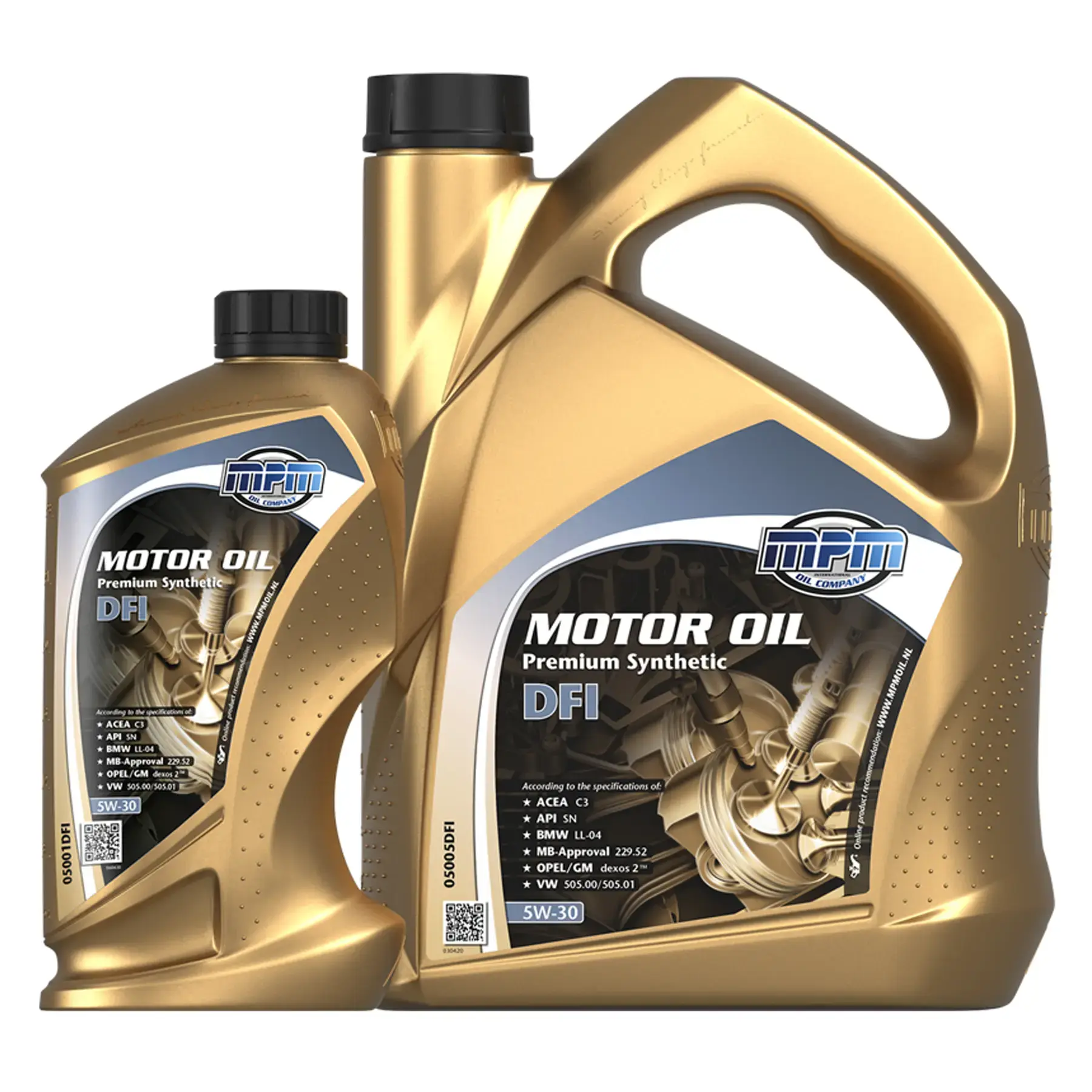 MPM Oil 5W-30 Premium Synthetic DFI 1L