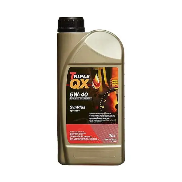 Triple QX Fully Syn Engine Oil 5W-40 A3/B4 - 1Ltr