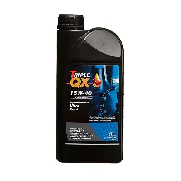 Triple QX 15W-40 Mineral Engine Oil - 1Ltr