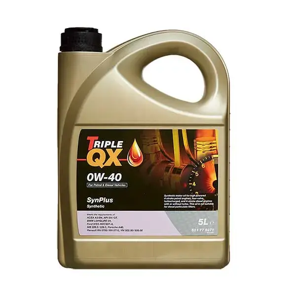 Triple QX SynPlus Engine Oil 0W-40 FS A3/B4 - 5Ltr