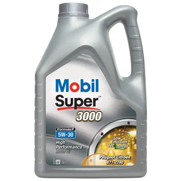 Mobil Super 3000 Formula P Engine Oil - 5W-30 - 5Ltr