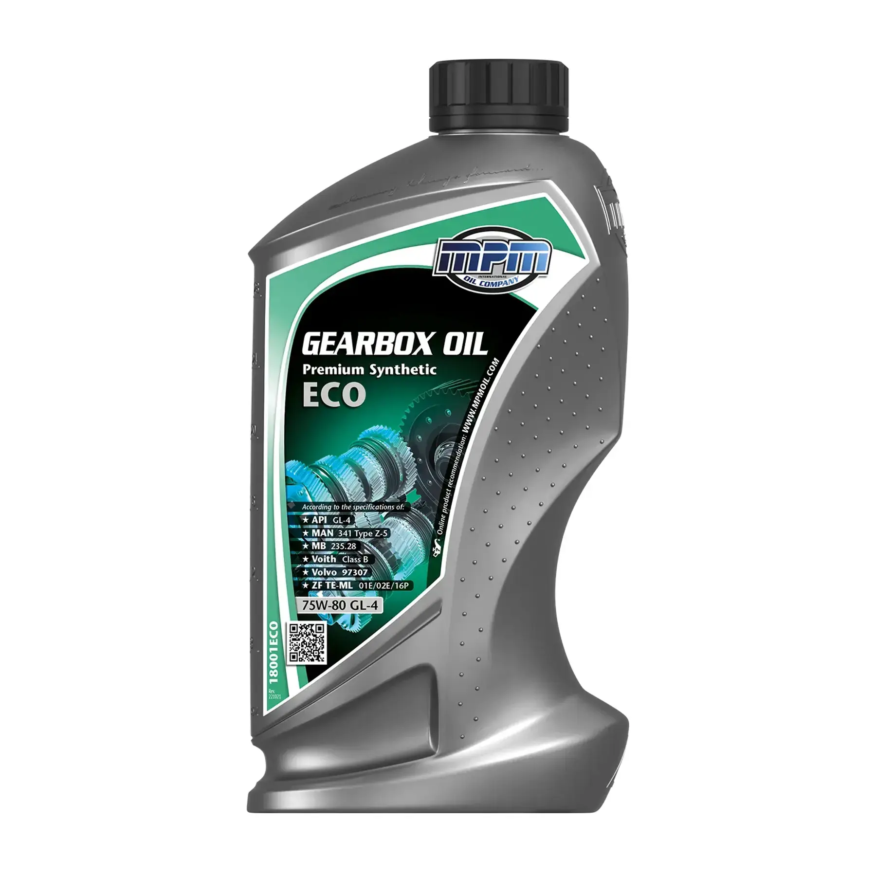 MPM Gearbox Oil 75W-80 GL-4 Premium Synthetic ECO 1L