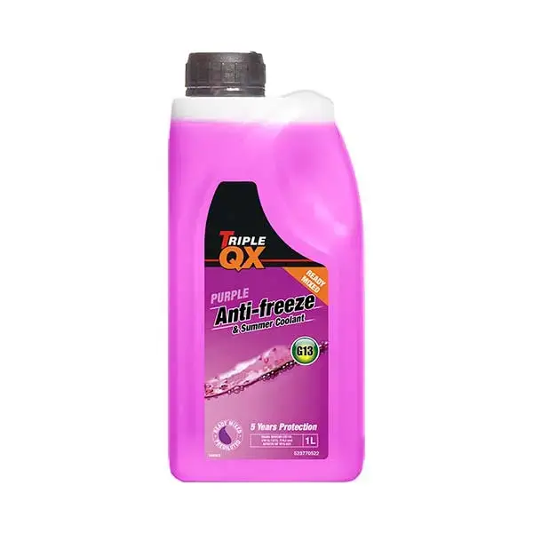 Triple QX Purple G13 Ready Mixed Antifreeze/Coolant 1Ltr