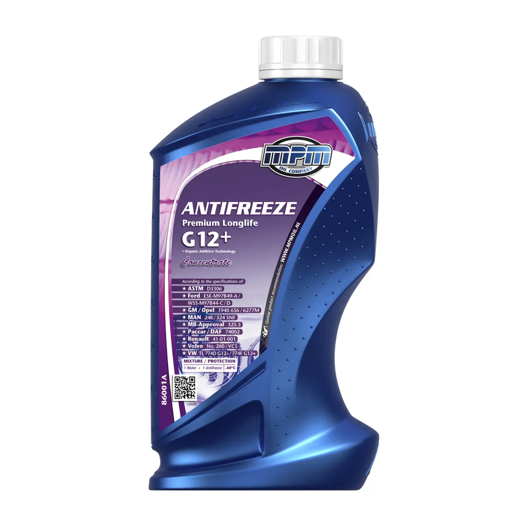 MPM Antifreeze Premium Longlife G12+ Concentrate 1L