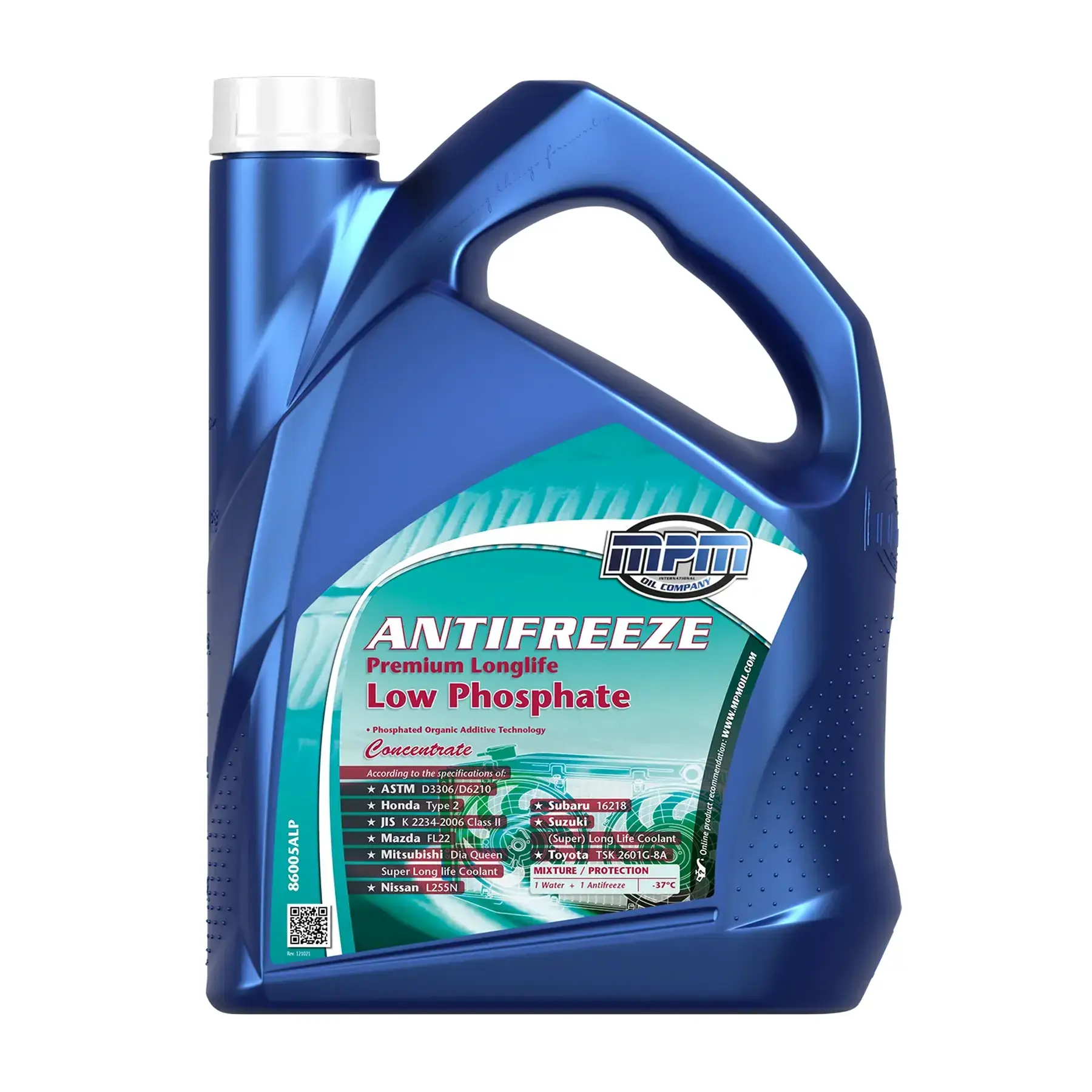 MPM Antifreeze Low Phosphate Concentrate 5L