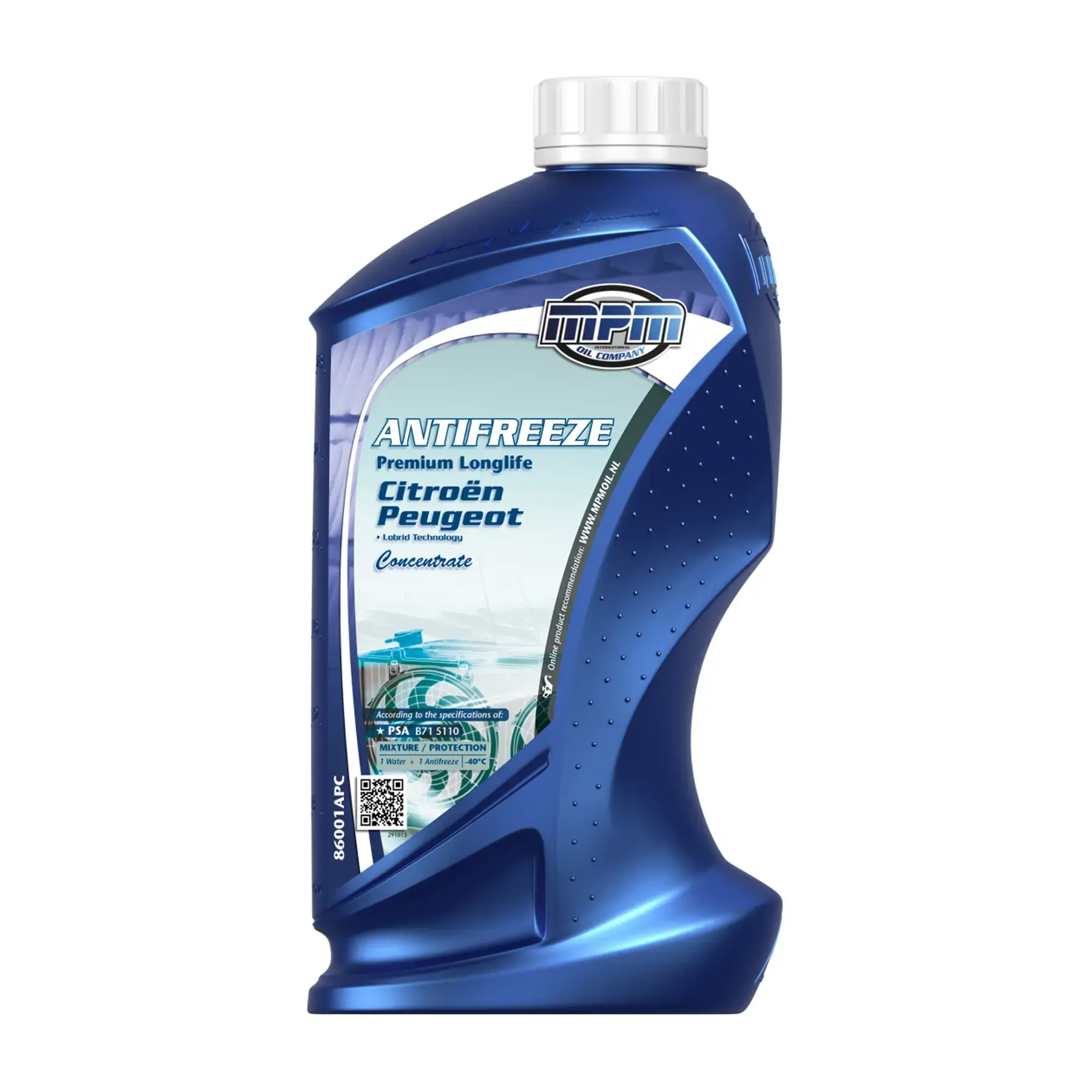 MPM Antifreeze Premium Longlife Citroen / Peugeot Concentrate 1L