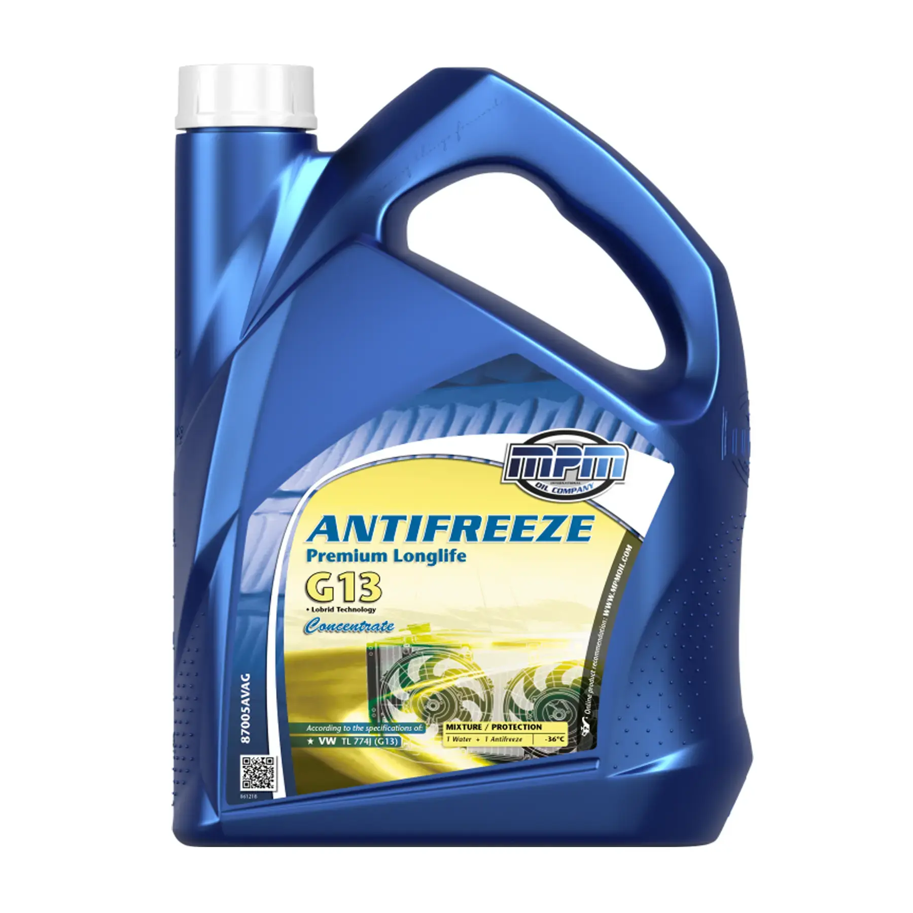 MPM Antifreeze Premium Longlife G13 Concentrate 5L