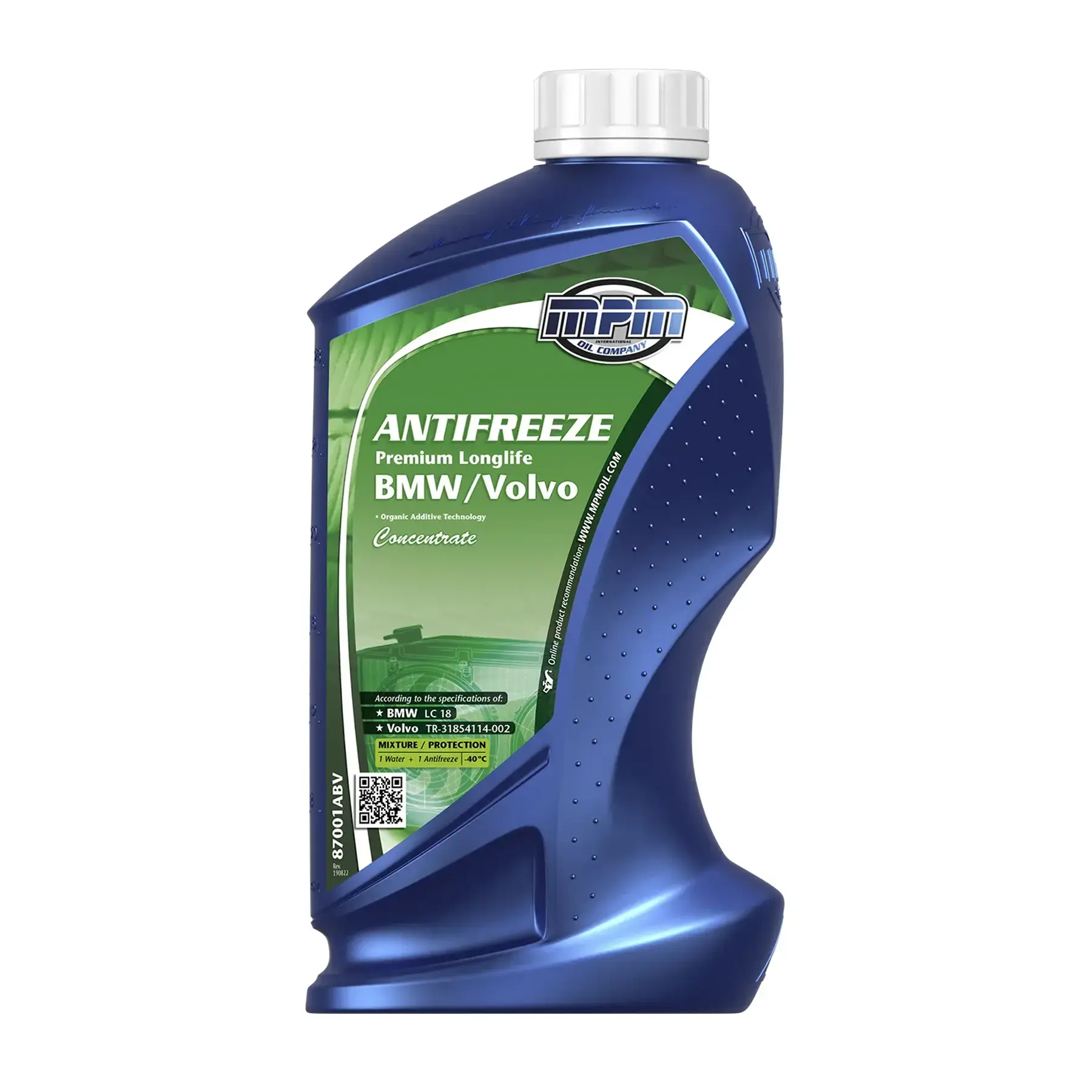 MPM Antifreeze Premium Longlife BMW / Volvo Concentrate 1L