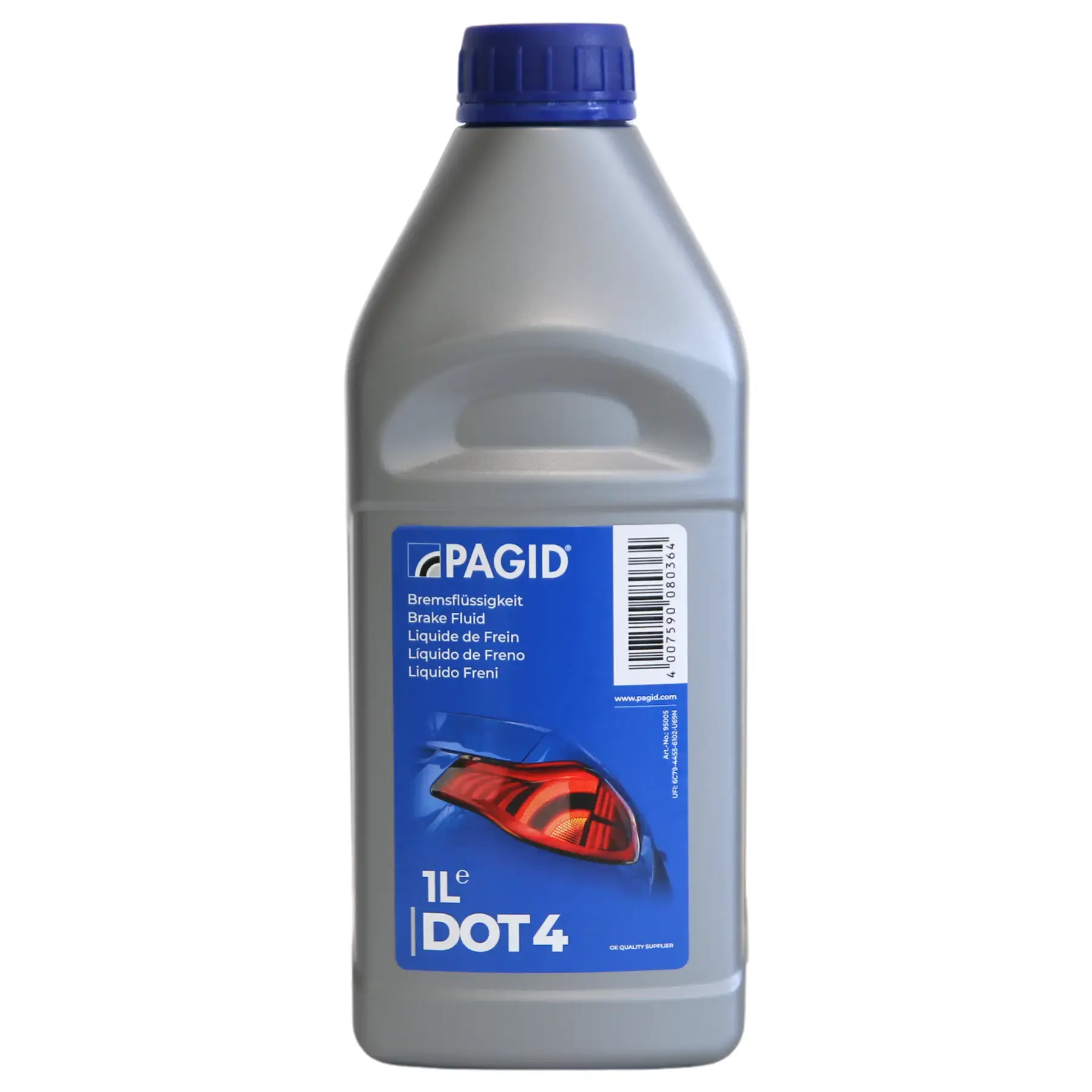 Pagid Dot4 Brake Fluid 1Ltr