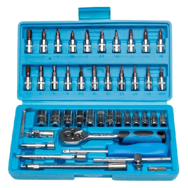 Top Tech 1/4" Socket & Bit Set (46pc)