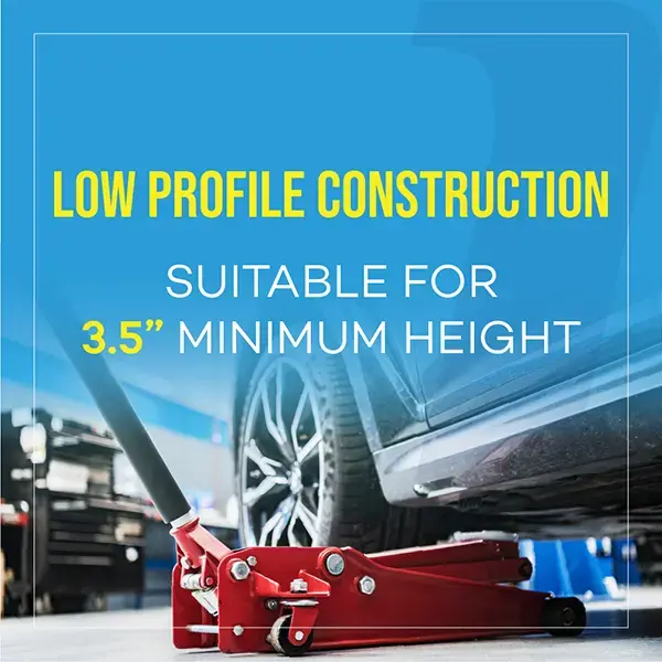 Top Tech 2 Tonne Low Profile Trolley Jack