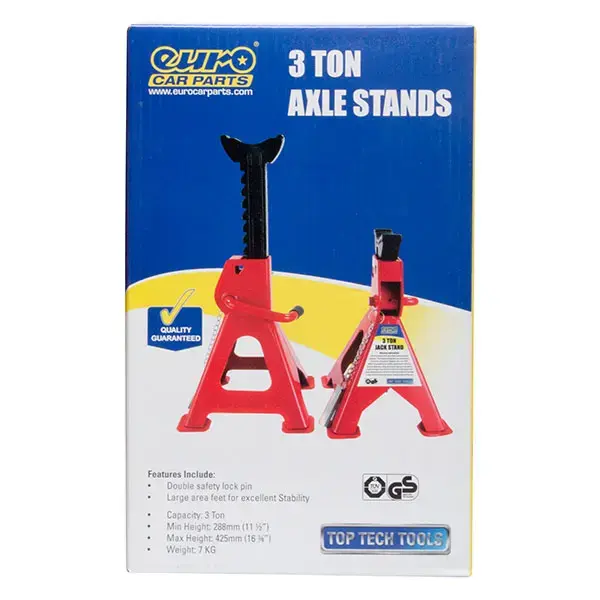 Top Tech 3Ton Axle stands (pair) 3 ton capacity per pair.