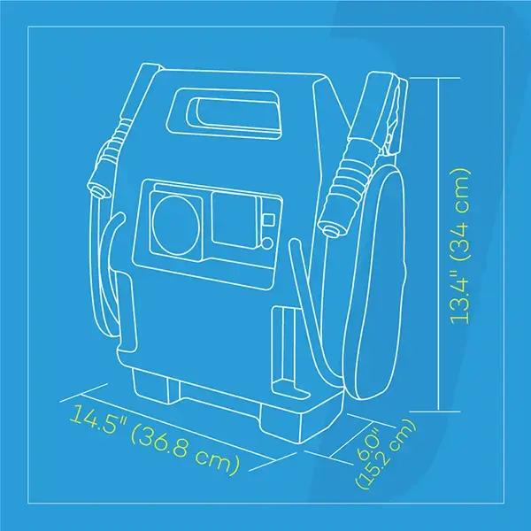 Top Tech 3-in-1 Jump Starter Power Pack (vehicles up to 2.0L)