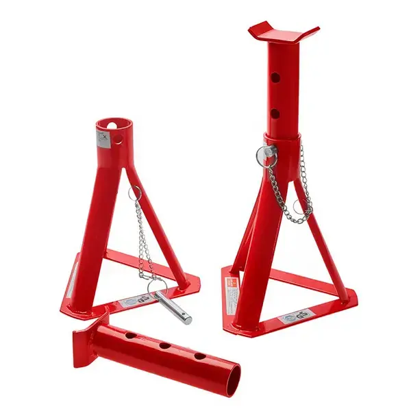 Top Tech 2 Tonne Fixed Base Axle Stand Set TUV and GS approved
