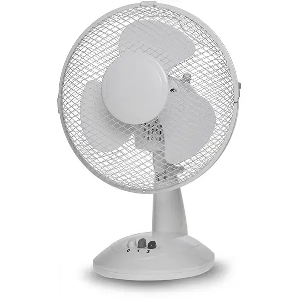 Top Tech 9" Oscillating 3 Speed Desk Fan