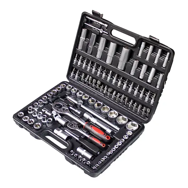 Top Tech 108 Piece 1/4" & 1/2" Drive Socket and Bit Set