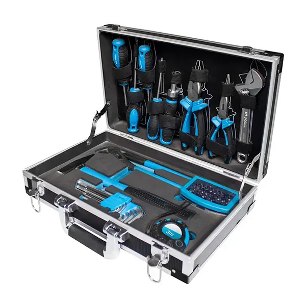 Top Tech 54 Piece Home Tool Kit with Aluminium Storage Case