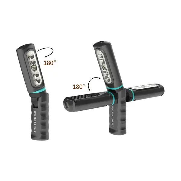 Top Tech Hand held rechargeable 5 Led Inspection Lamp and Torch