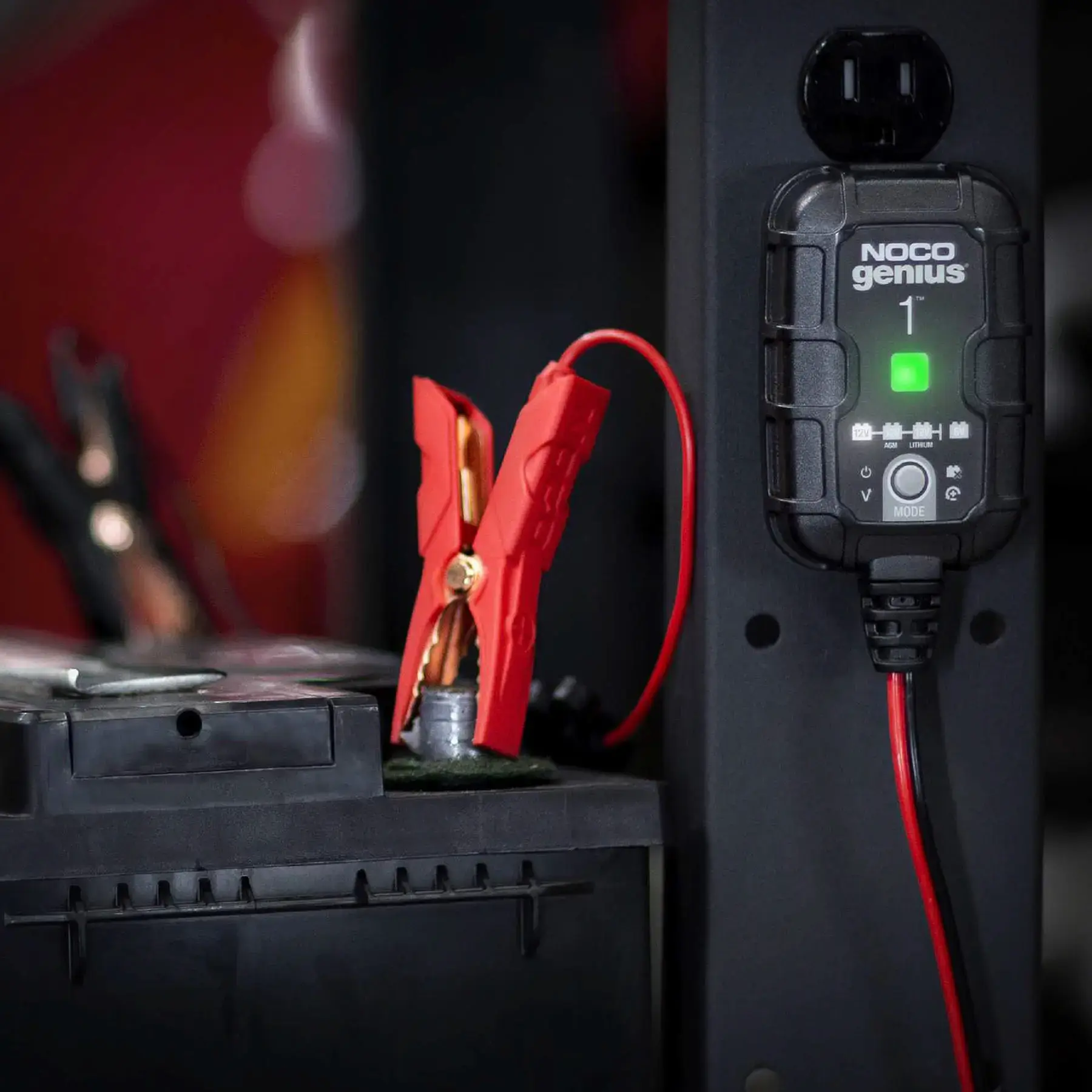 Noco GENIUS1 6V/12V 1-Amp Smart Battery Charger