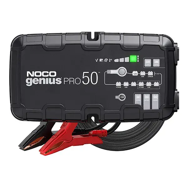 Noco GENIUSPRO50 6V/12V/24V 50-Amp Smart Battery Charger