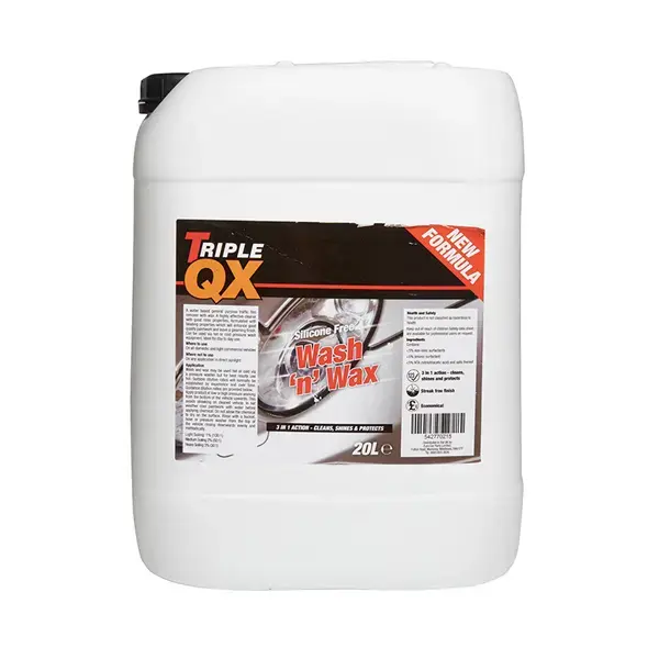 TRIPLE QX Wash And Wax 20Ltr