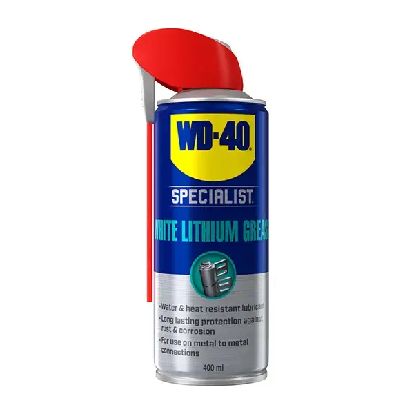 WD-40 Specialist White Lithium Grease with Smart Straw 400ml