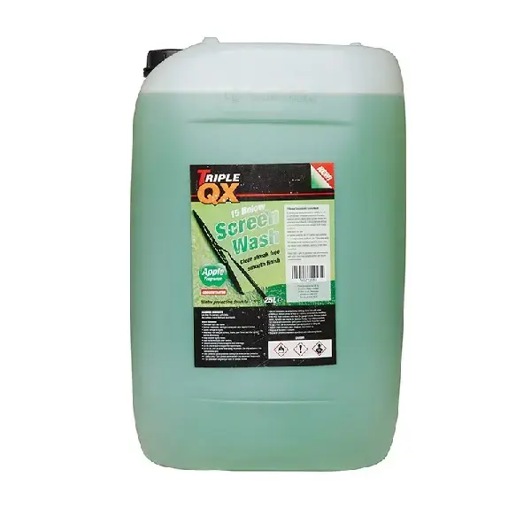 Triple QX 25Ltr Triple QX Screenwash -15C Apple Fragrance