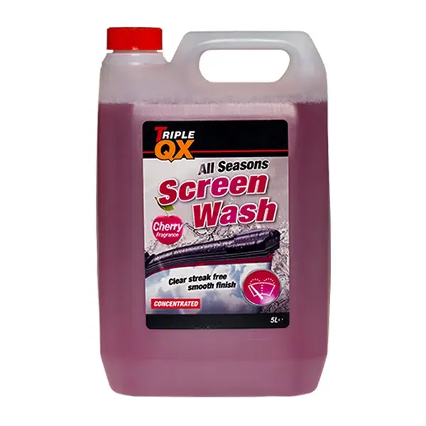 Triple QX -7c Concentrated Cherry Screenwash 5Ltrs