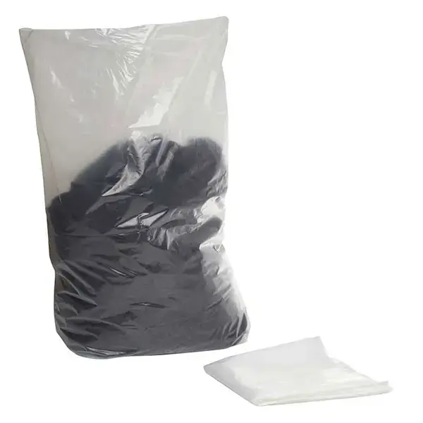 Euro Car Parts Pk of 10 Waste Disposal Bags Clear - 30"x20" 250 gauge