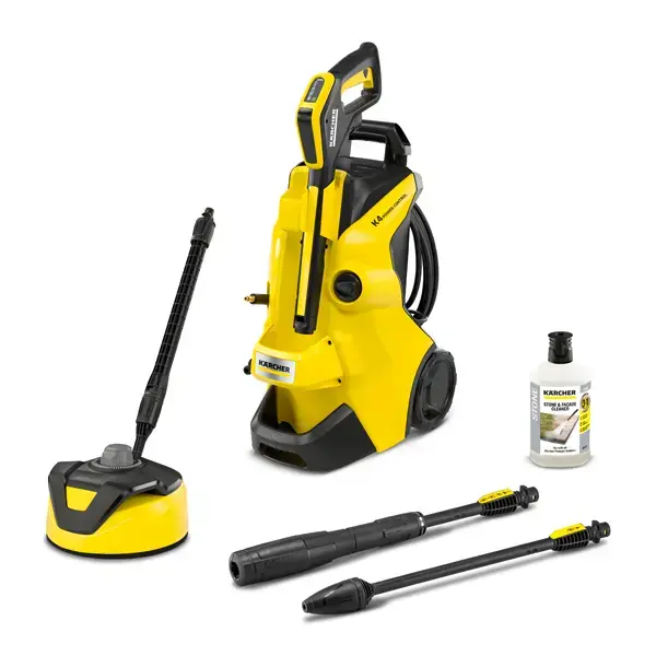 Karcher K4 Power Control Home 1800W Pressure Washer with Patio Cleaner Tool & Detergent
