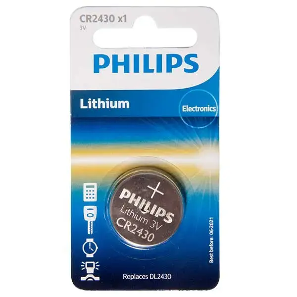 Philips CR2430 Lithium Mini Cell