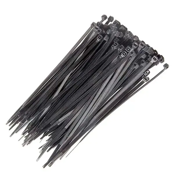 AUTOPORT 140 X 3.6mm Cable Tie Black Qty 100