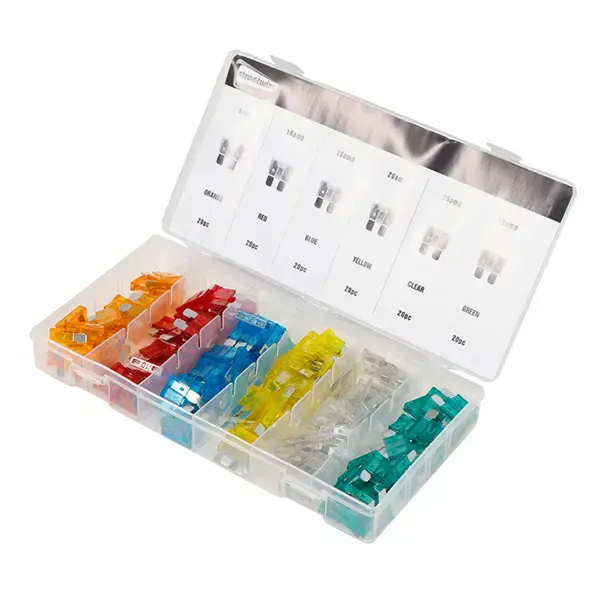 Streetwize 120pcs Zinc Car Fuse Set