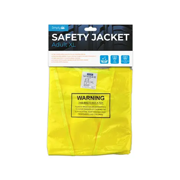 Simply Hi Visibility Safety Vest XL