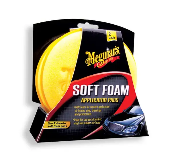 Meguiars Soft Foam 4" Applicator Pads (2pcs)