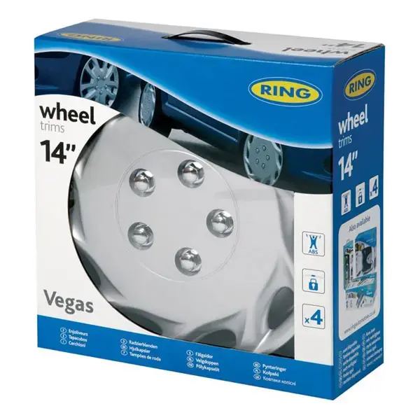 Ring Auto 15" Vegas Wheel Trim Set 4 Pack