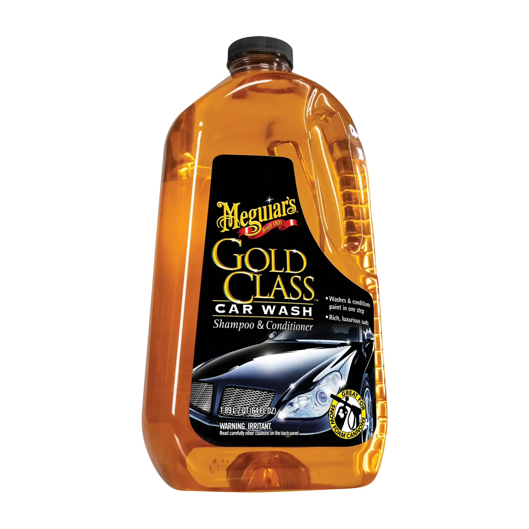 Meguiars Gold Class Car Wash Shampoo & Conditioner 1.89Ltr