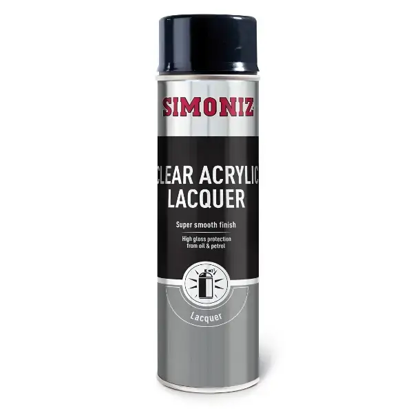 Simoniz Clear Spray Lacquer 500ml