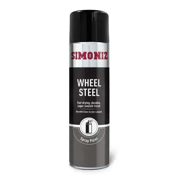 Simoniz Steel Wheel Spray Paint 500ml