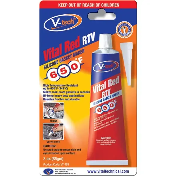 null V-Tech Red Gasket Sealant 85g