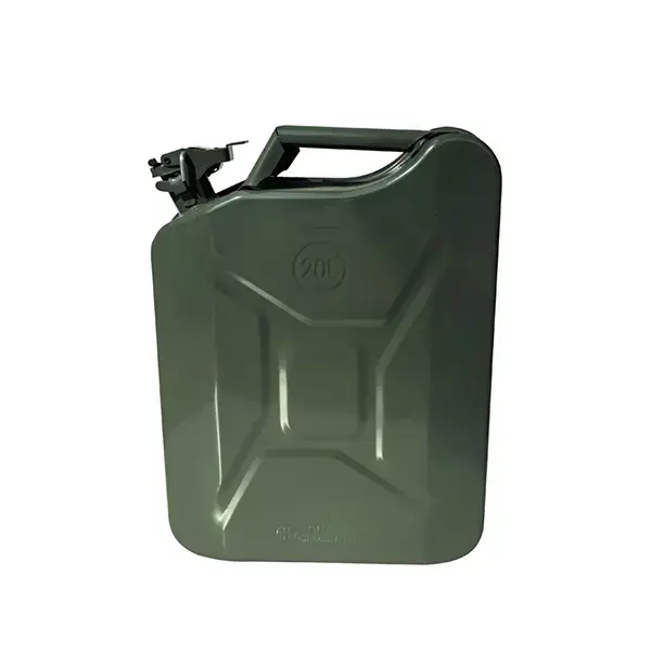 Top Tech 20ltr Petrol Metal Jerry Can (Green) - UN Approved