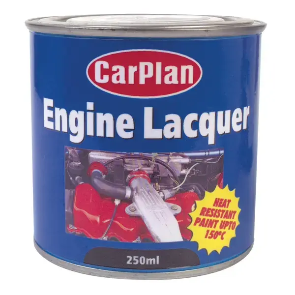 Carlube Engine Lacquer 250ml Gloss Black